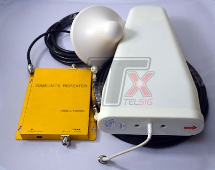 GSM/DCS 手机信号放大器 移动联通双频信号增强器